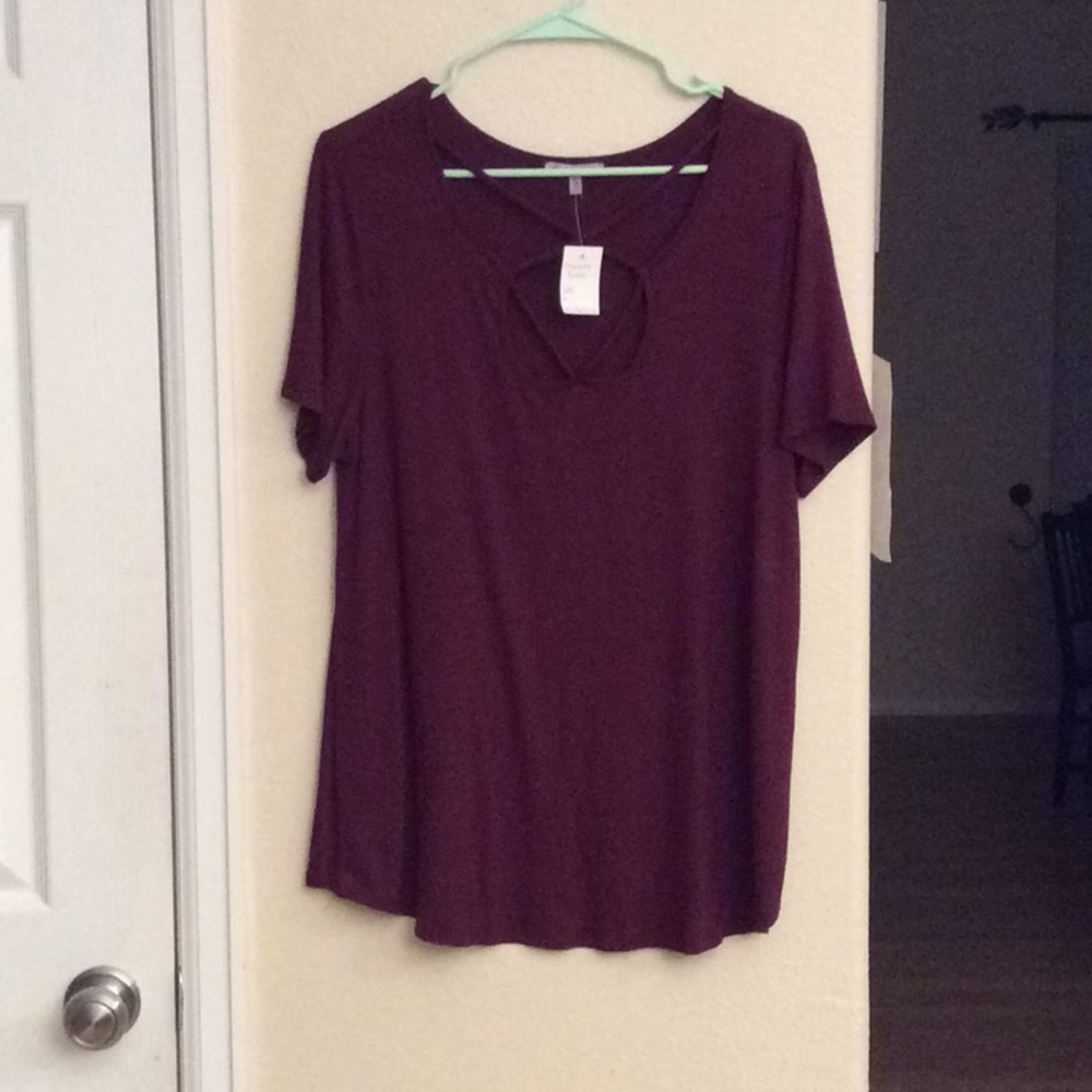 Maroon blouse